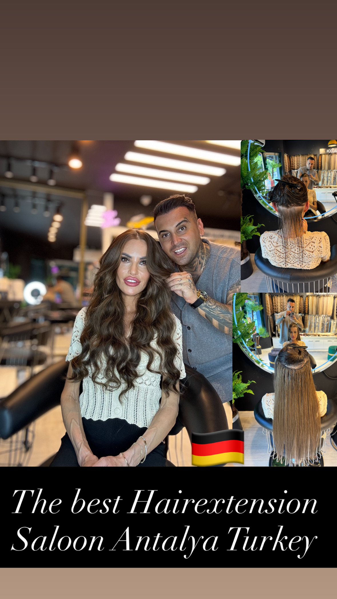 Antalya Hair Extension uzmanları tarafından titizlikle uygulanan Hero 1777834819 işlemi